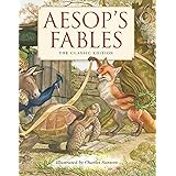 Aesop's Fables Hardcover: The Classic Edition (Fairy Tales, Classic Children Books, Animal Stories, Books for Young Children,