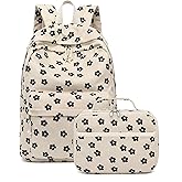 Bluboon Backpack for Girls Kids Preschool Backpack with Lunch Box Kindergarten Bookbag Toddler School Bags Set