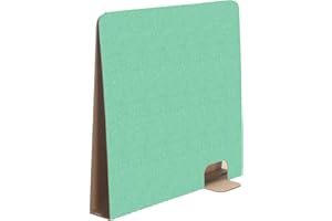 Really Good Stuff Privacy Shield Dividers - Set of 12, Green - Create a Distraction-Free Learning Environment - Testing & Desk Divider Boards for Student Desks, Classroom Essentials & Must Haves