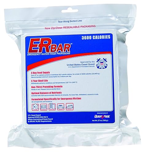 ER Emergency Ration 3600 Calorie Food Bar