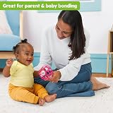 Bright Starts Oball Easy-Grasp Rattle Pink BPA-Free Infant Toy 0+ 4 Inches view 5