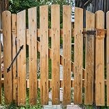 QWORK 14 Inch Heavy Duty Self Closing Gate Spring Carbon Steel Garden Fence view 4