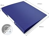 Rapesco 1720 2-Ring Binder Antibacterial 35mm Spine A4 Pack of 10 view 3