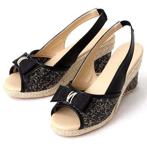 Amazon キャロルシスター Carol Sister ウェッジソール ジュート