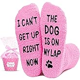 HAPPYPOP Dog Socks for Mom Dad - Dog Lovers Gifts for Women Men, Pet Lover Valentine Gifts
