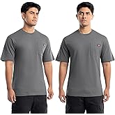 Wrangler Mens Short Sleeve Pocket T-Shirt, 2-Pack