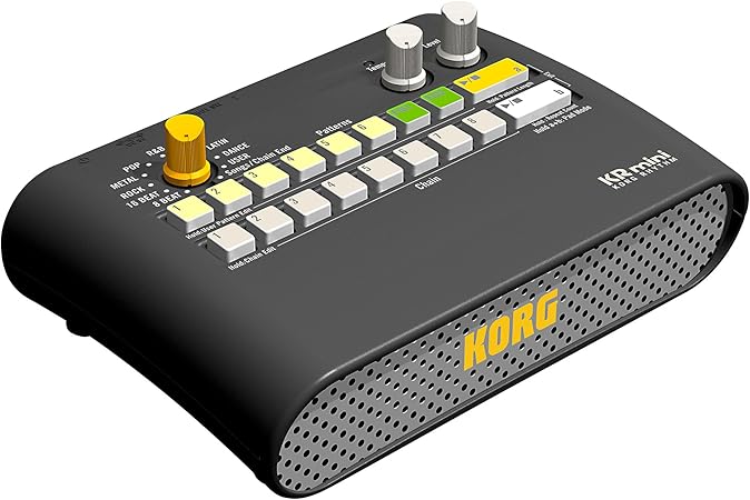 Korg KR Mini KR-55 - Caja de ritmos, color negro: Amazon.es: Instrumentos musicales