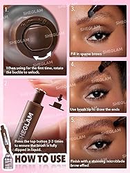 SHEGLAM Brow-Fection Angled Brush & Dip Upgraded
