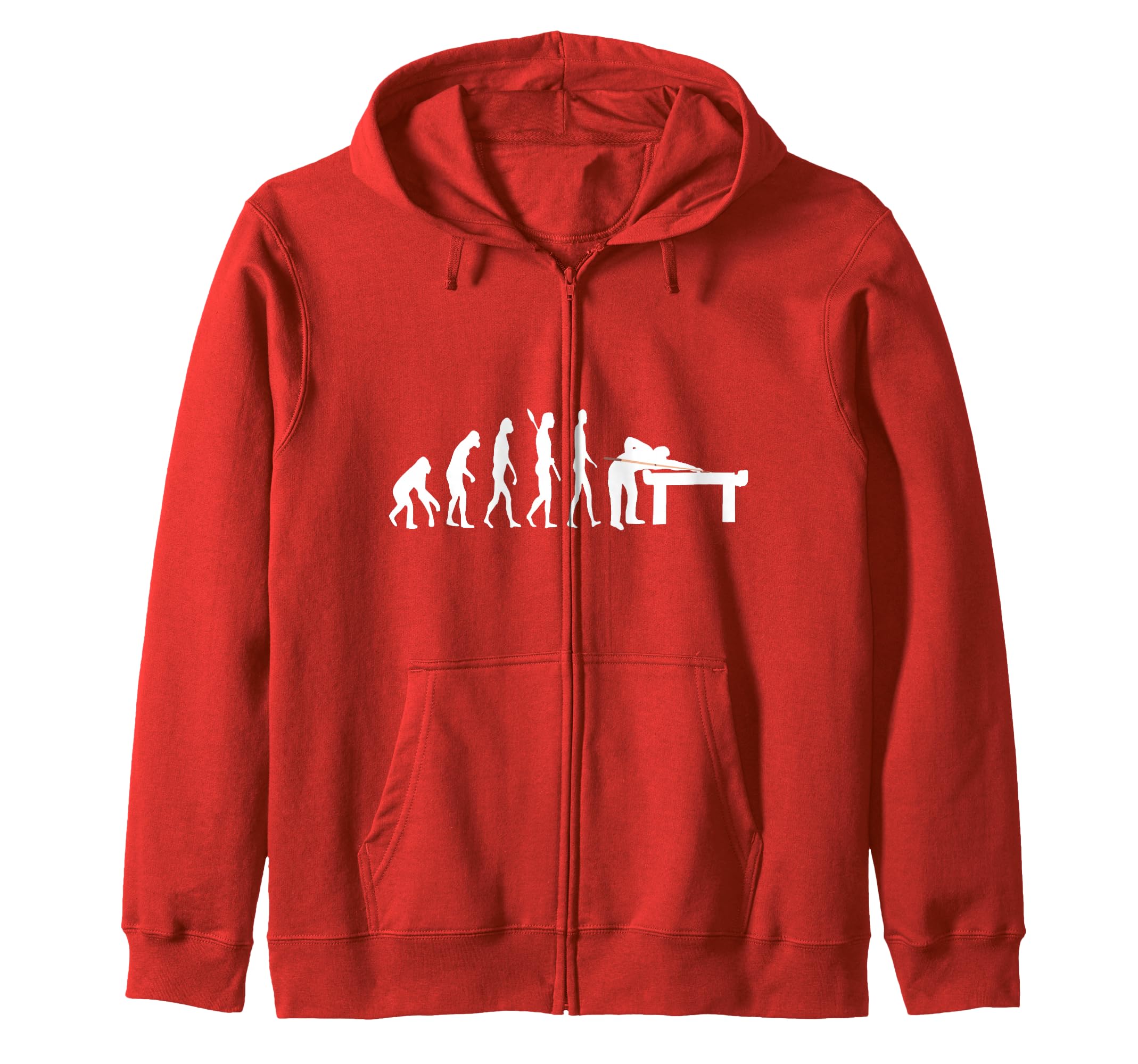 Pool Billard Evolution Snooker Player Table 8 Ball Zip Hoodie