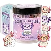 Positive Axolotl Jar – Cute Axolotl Gifts for Teens, Tweens, Daughter, Students – Back to School Gift for Kids, Granddaughter, Niece – Gifts for Teenage Girls, Tween Girls Trendy Stuff