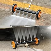 Undercarriage Pressure Washer Attachment, Siebwin 16" Dual-Function Water Broom for Pressure Washer Undercarriage Cleaner wit