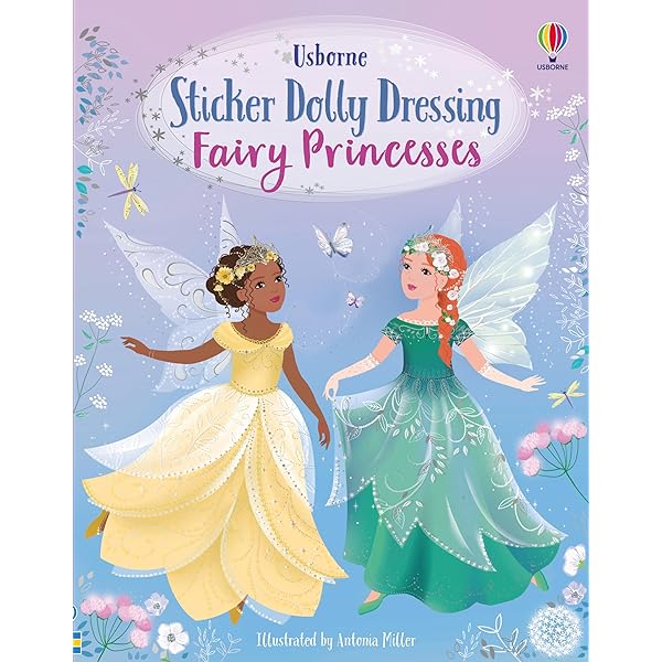 Sticker Dolly dressing - Princesses: Fiona Watt: 9780746077856: Amazon.com:  Books