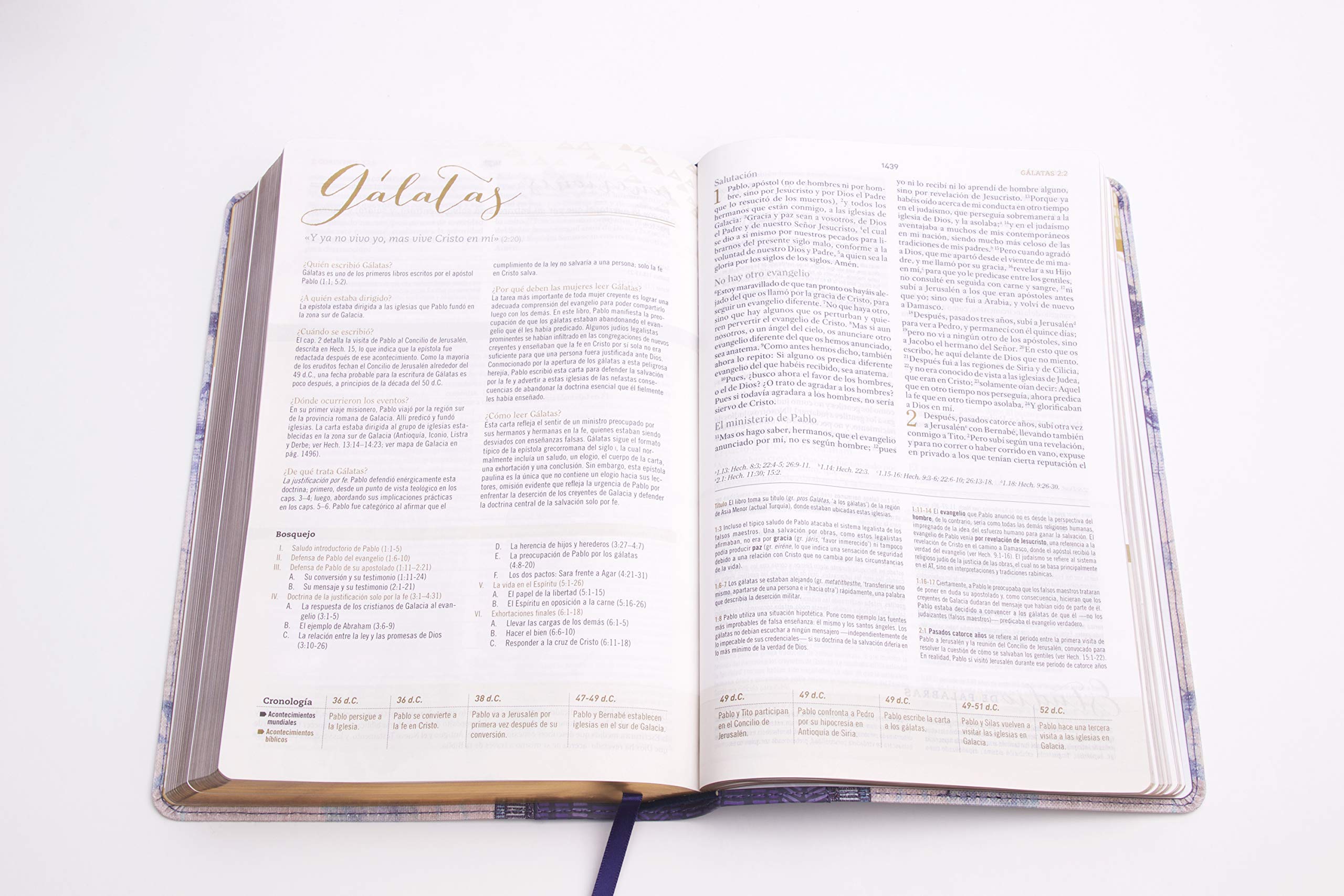 Biblia Reina Valera 1960 de Estudio para Mujeres. Tela impresa, azul floreado / Women Study Bible RVR 1960. Cloth over Board, Blue with Flowers (Spanish Edition)