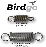 Birdgo 10x Stainless Steel Springs for Bird Post Wire Ledge Control Tension view 8