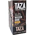 Taza Chocolate Organic Amaze Bar 95% Stone Ground, Wicked Dark with Ginger, 2.5 Ounce (10 count), Vegan