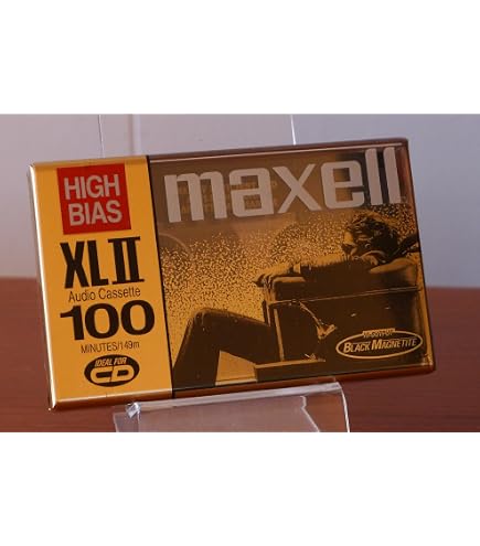 Maxell XLII-S 90 Minutes High Bias Cassette Tape (2 Pack) : Amazon
