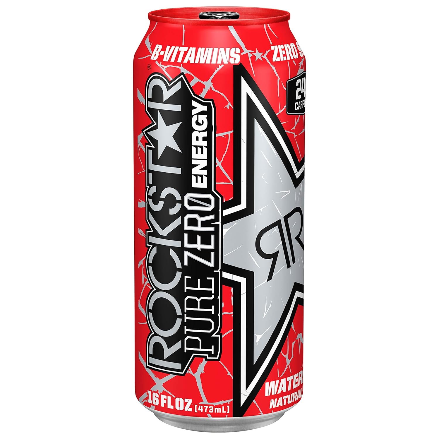 Rockstar Energy Drink, Purezero Watermelon, 16 Ounce (Pack of 24)