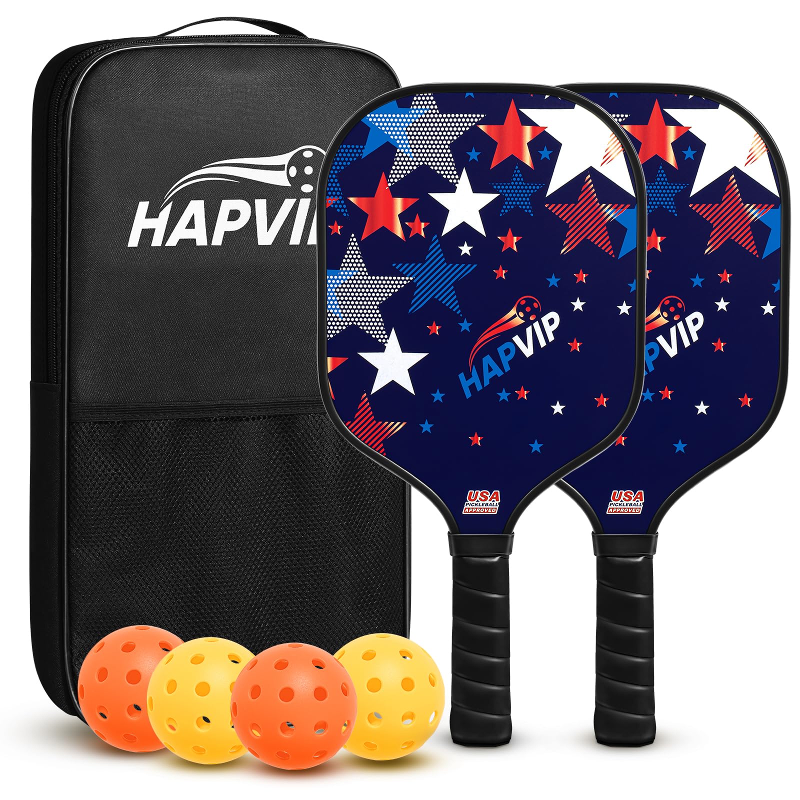 Photo 1 of ***Factory seal***
Pickleball Paddles, USAPA Approved Fiberglass Surface Pickleball Set with Pickleball Rackets, Pickleball Paddles Set of 2 ?for Men Women Beginners