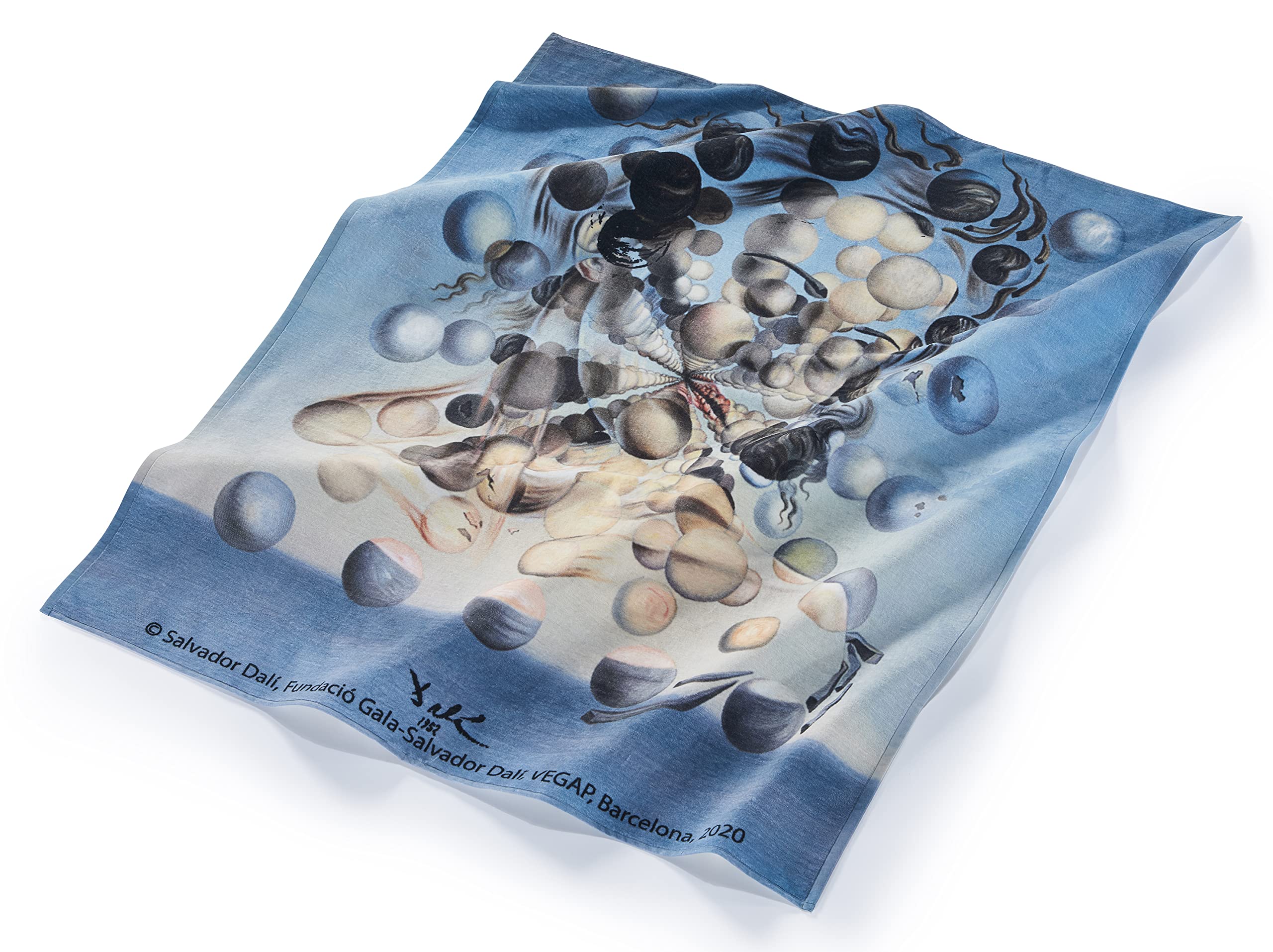Musearta BT-SD-GS-V424336 Unisex Beach Towel with Galatea of The Spheres by Artist Salvador Dalí Cotton 120 x 150 cm