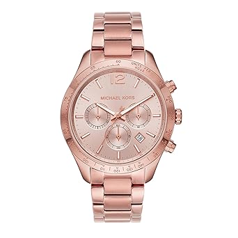 Analog Gold Dial Women's Watch-MK6796