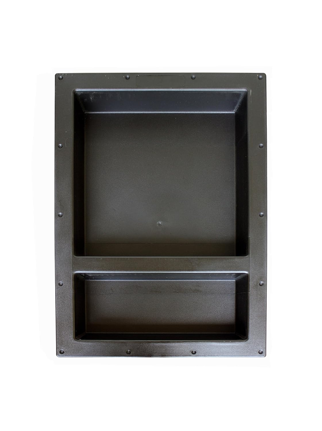 Large Double Recessed Shower Niche, Ready to Tile, 25" x 17" x 3.75" by