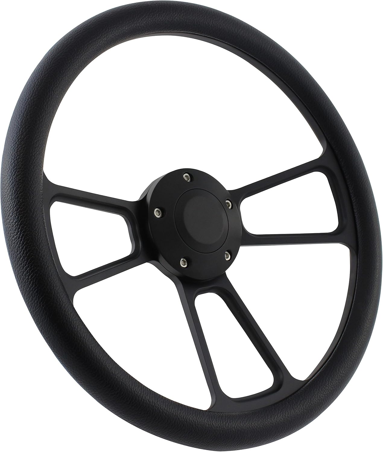 Amazon Com Forever Sharp Ezgo Golf Cart Steering Wheel Kit 14 Black Muscle Steering Wheel Black Half Wrap Automotive