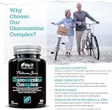 Nu U Nutrition Glucosamine and Chondroitin High Strength Complex 90 Capsules view 3