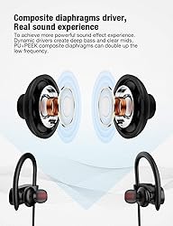 Bluetooth Headphones,Wireless Earbuds IPX7