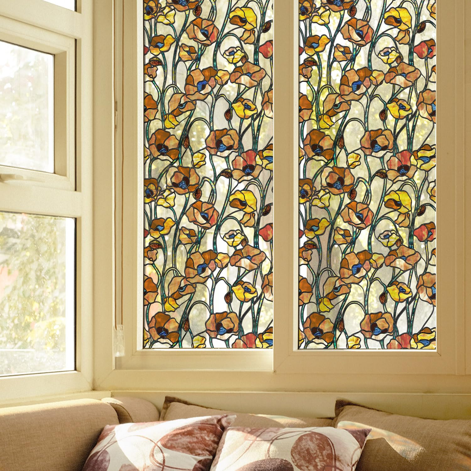 funlife Original Hand-Drawn Faux Stained Glass