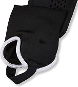 Mitre Aircell Ankle Protection Shin Pads Lightweight Breathable Black/White XS view 3