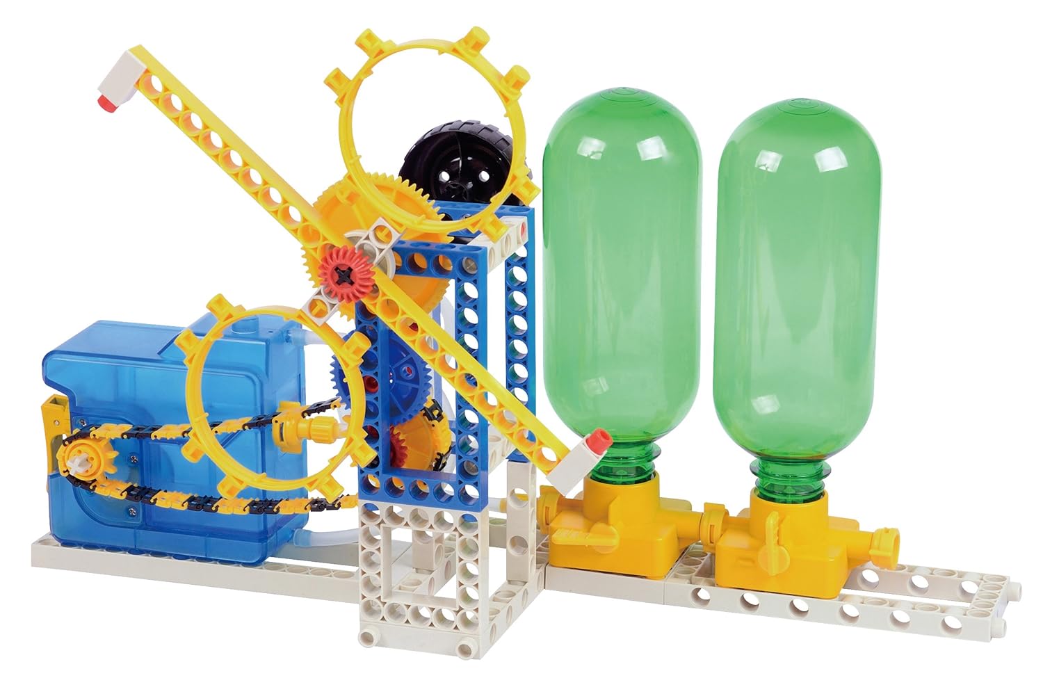 Water Thames Kosmos Air Powered By Air Water Power Science Engineering Kit Build 15 Pneumatic Hydraulic Models 48 Page Full Color Experiment Manual Learning Education Science Kits Toys