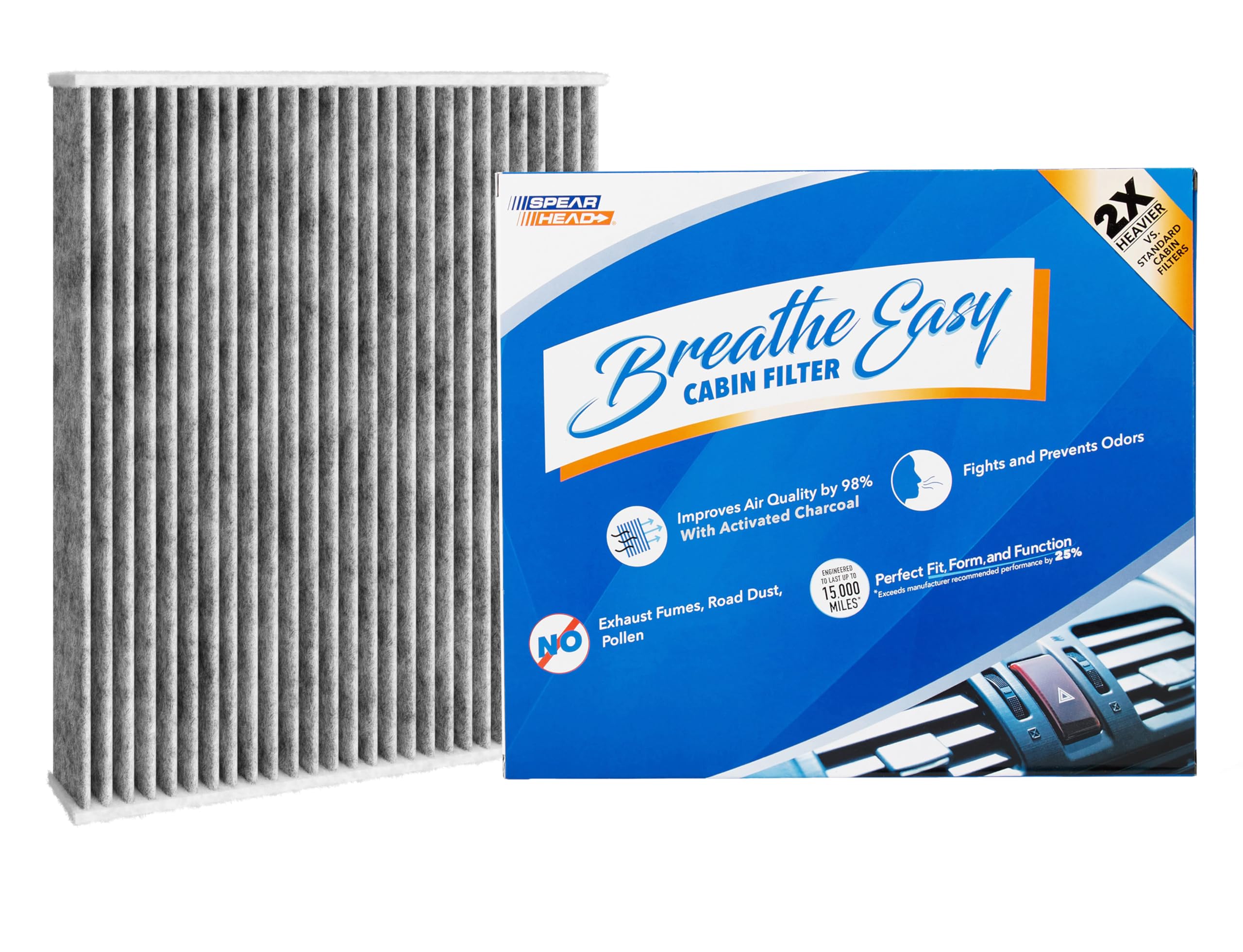Spearhead Odor Defense Breathe Easy AC & Heater