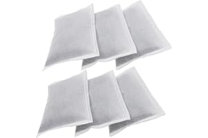 Shurex Trash Can Deodorizer Kit Stick-On Activated Carbon Odor Eliminator for Large Trash Cans, Indoor Kitchen Compost bins, Big Step or Touchless Sensor Garbage Cans (6 Refill Filters)