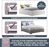 Dreambaby Maggie Toddler Bed Guard Foldable Safety Rail 110x50 cm view 5
