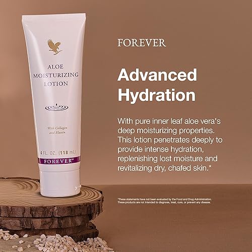 Forever Living - Aloe Moisturizing Lotion, Deep Hydration with Aloe Vera,  Collagen, and Elastin, for Hands and Body, 4 fl oz in Dubai - UAE | Whizz  Lotions