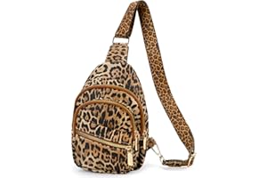 MARIKALIFE Crossbody Bags for Women, Faux Leather Fanny Pack Cross Body Bag, Small Sling Bag, Purses for Women Trendy