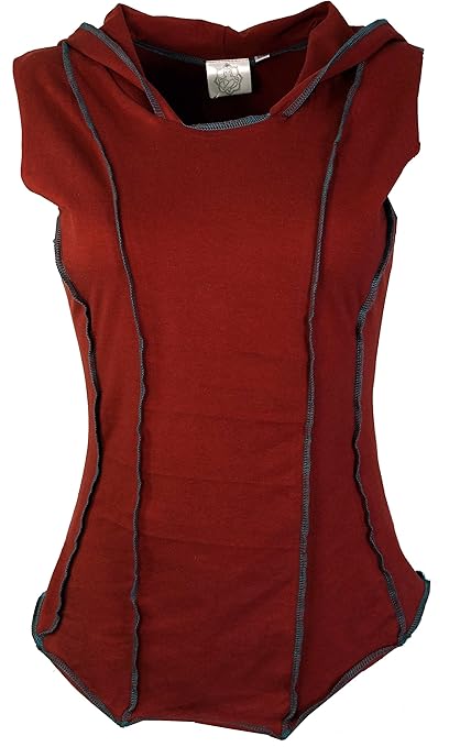 Guru-Shop ElfenTop Goa-chic, Damen, Baumwolle, Tops & T-Shirts Alternative Bekleidung
