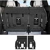 JOULARISE Backrest Mats for 2021-2025 2026 Toyota Sienna Fold Down 3rd Row Seat into The Well, All Weather TPE 3rd Row Seat Back Covers Trunk Area Accessories (Backrest Mat for 3rd-Row)