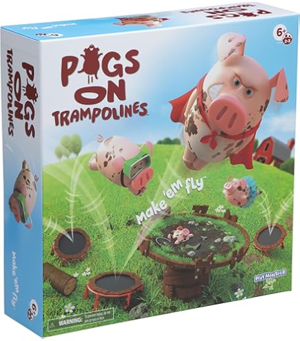 Amazon.com: Cra-Z-Art Flying Pigs Family Fun Game, Kids Ages 4