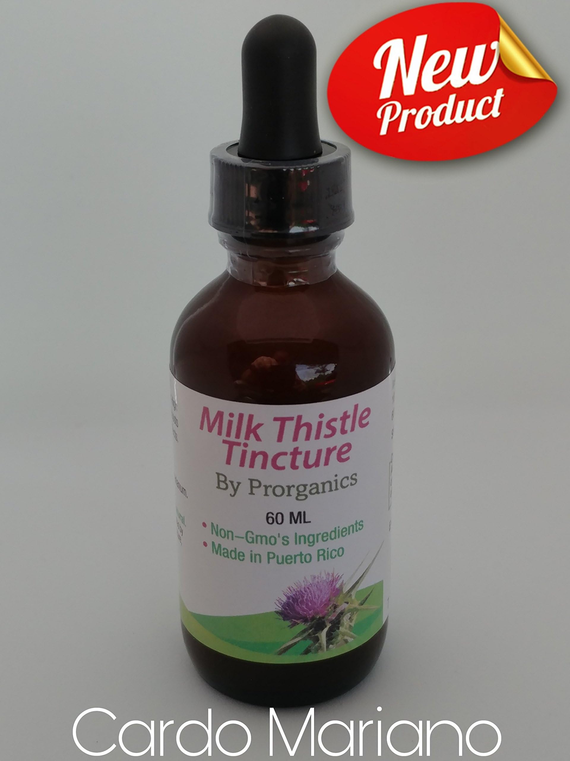 Organic Milk Thistle Tincture 2oz by Prorganics