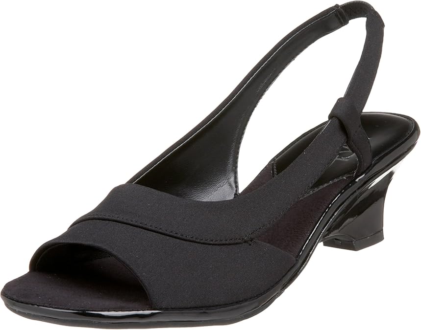 LifeStride Socialite Wedge Slingback Sandal - 9227377 | HSN in 2021 | Slingback sandal, Fashion 