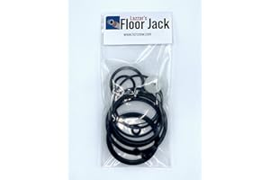 LAZZAR'S FLOOR JACK Gray TSL-50 Air/Hydraulic Jack Seals, Seal Replacement Kit, Quality Replacement Parts for Repairs