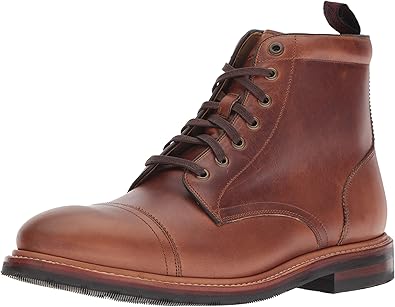 Florsheim men's foundry cap toe dress casual boot oxford Clearance