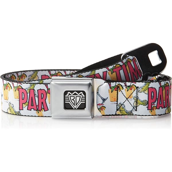 Buckle-Down Rugrats 1.25" Web Belt - Adult Unisex Belt With Bottle Opener Buckle, Officially Licensed