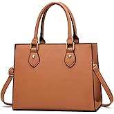 CHICAROUSAL Crossbody Purses and Handbags for Women PU Leather Tote Top Handle Satchel Shoulder Bags