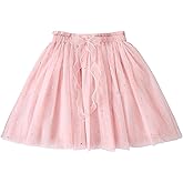 Jastore Girls Sweet Layered Sequins Tutu Skirt Bowknot Party Birthday Dance Princess Skirt