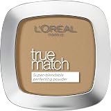 LOréal Paris True Match Pressed Powder Foundation 7W Cinnamon Light Texture view 1
