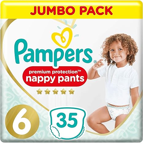 pampers premium protection size 6 pants