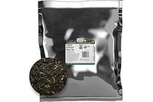 Frontier Co-op English Breakfast Black Tea, 1-Pound Bulk, Full, Robust, Malty Flavor, Kosher, Organic, Non ETO