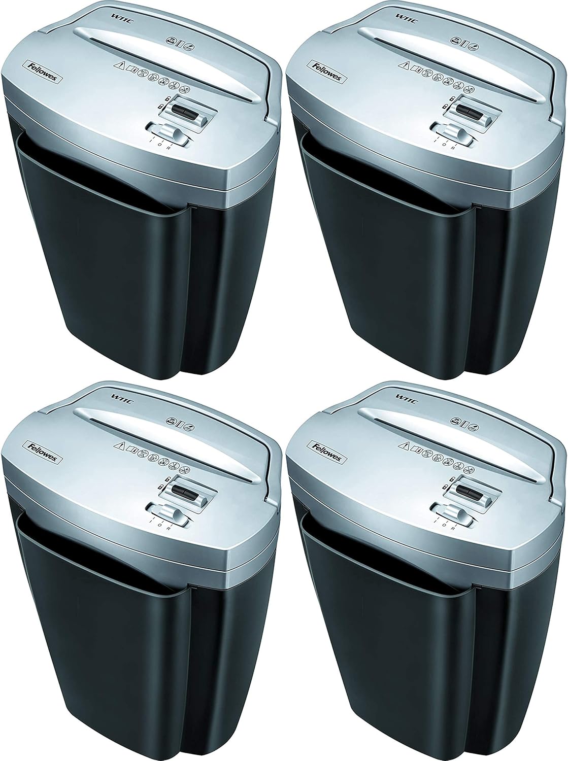 Fellowes Powershred W11C, 11-Sheet Cross-cut Paper and Credit Card Shredder with Safety Lock : Paper Shredders : Electronics